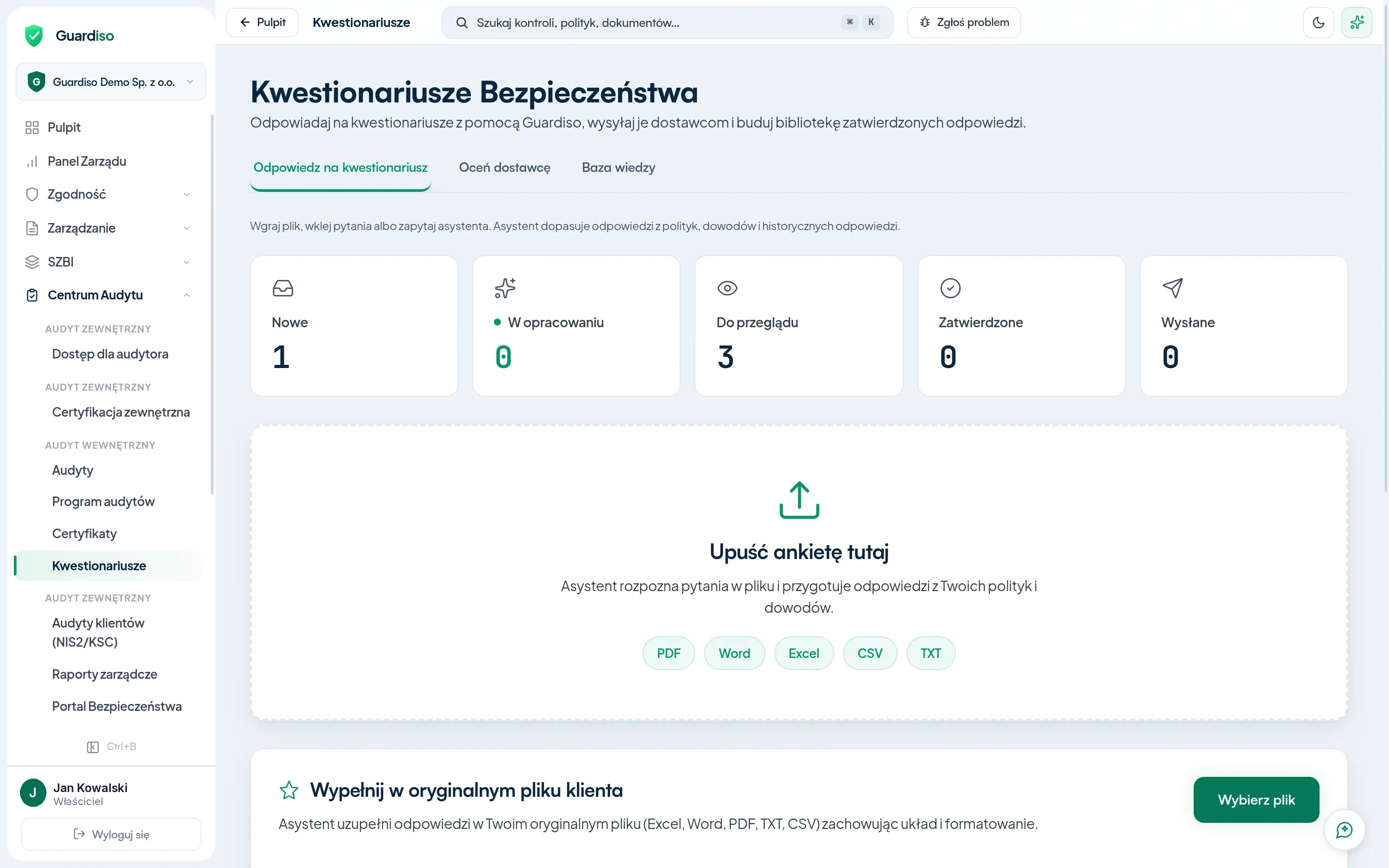 Kwestionariusze